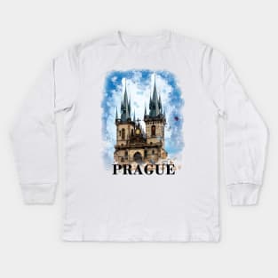 prague Kids Long Sleeve T-Shirt